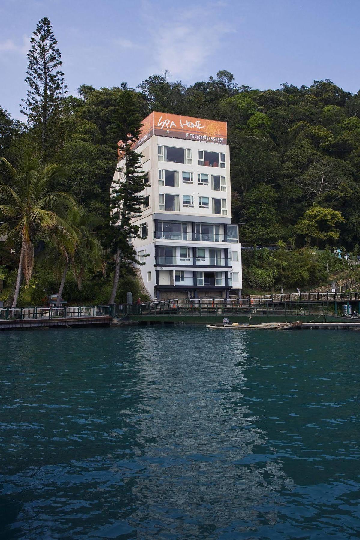 Spa Home Sun Moon Lake Luxury Lakeside Hotel Yuchi Exteriér fotografie