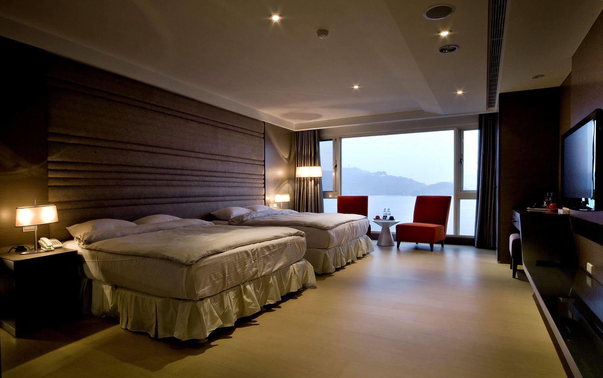 Spa Home Sun Moon Lake Luxury Lakeside Hotel Yuchi Exteriér fotografie