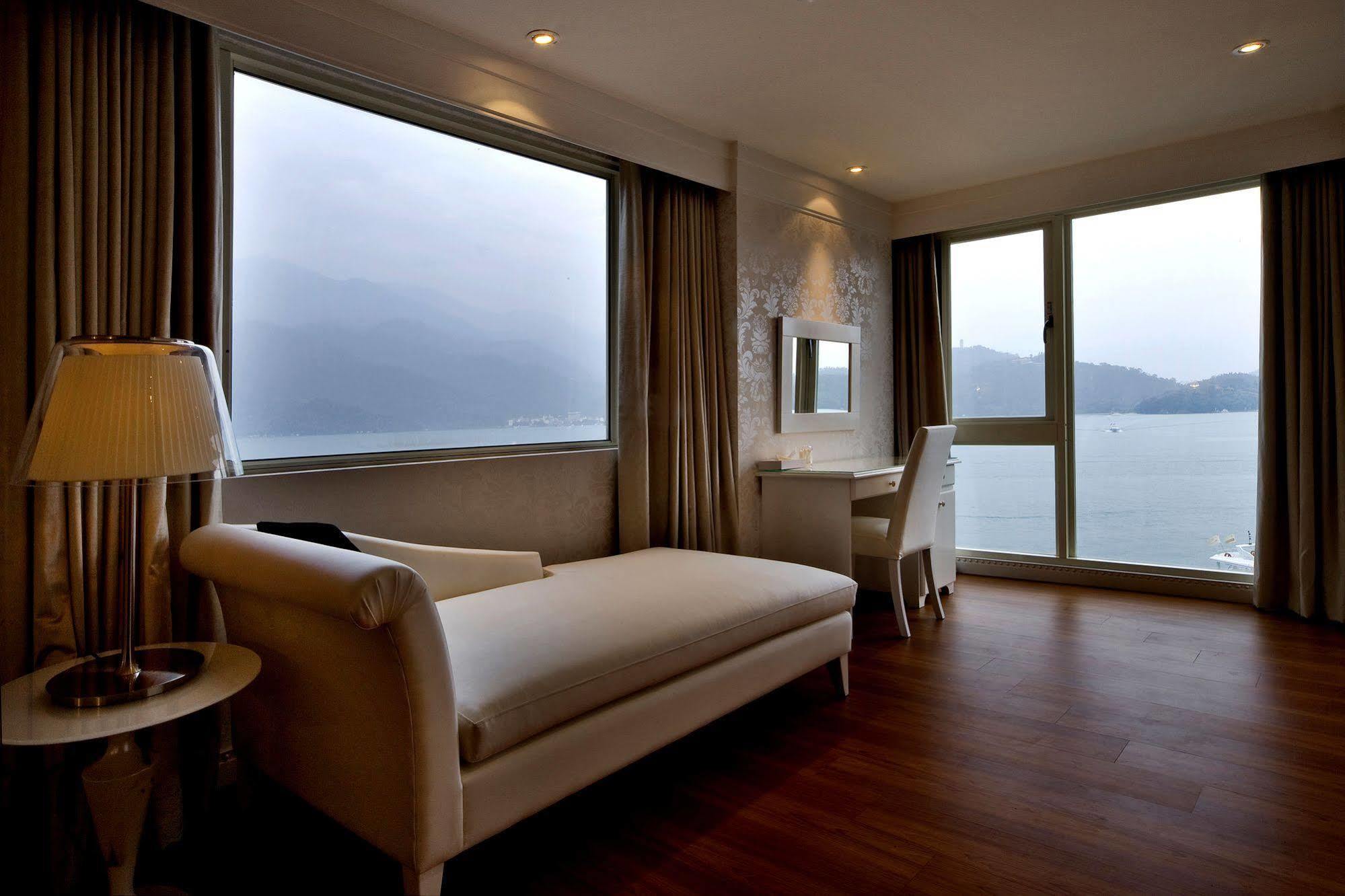 Spa Home Sun Moon Lake Luxury Lakeside Hotel Yuchi Exteriér fotografie